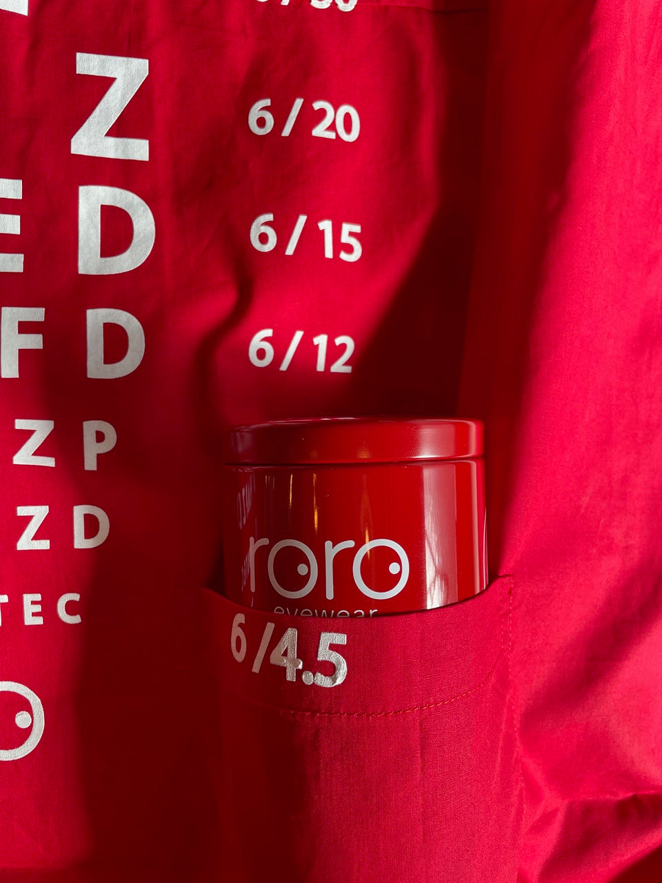 アカイ赤衣 roroeyewear  red coat