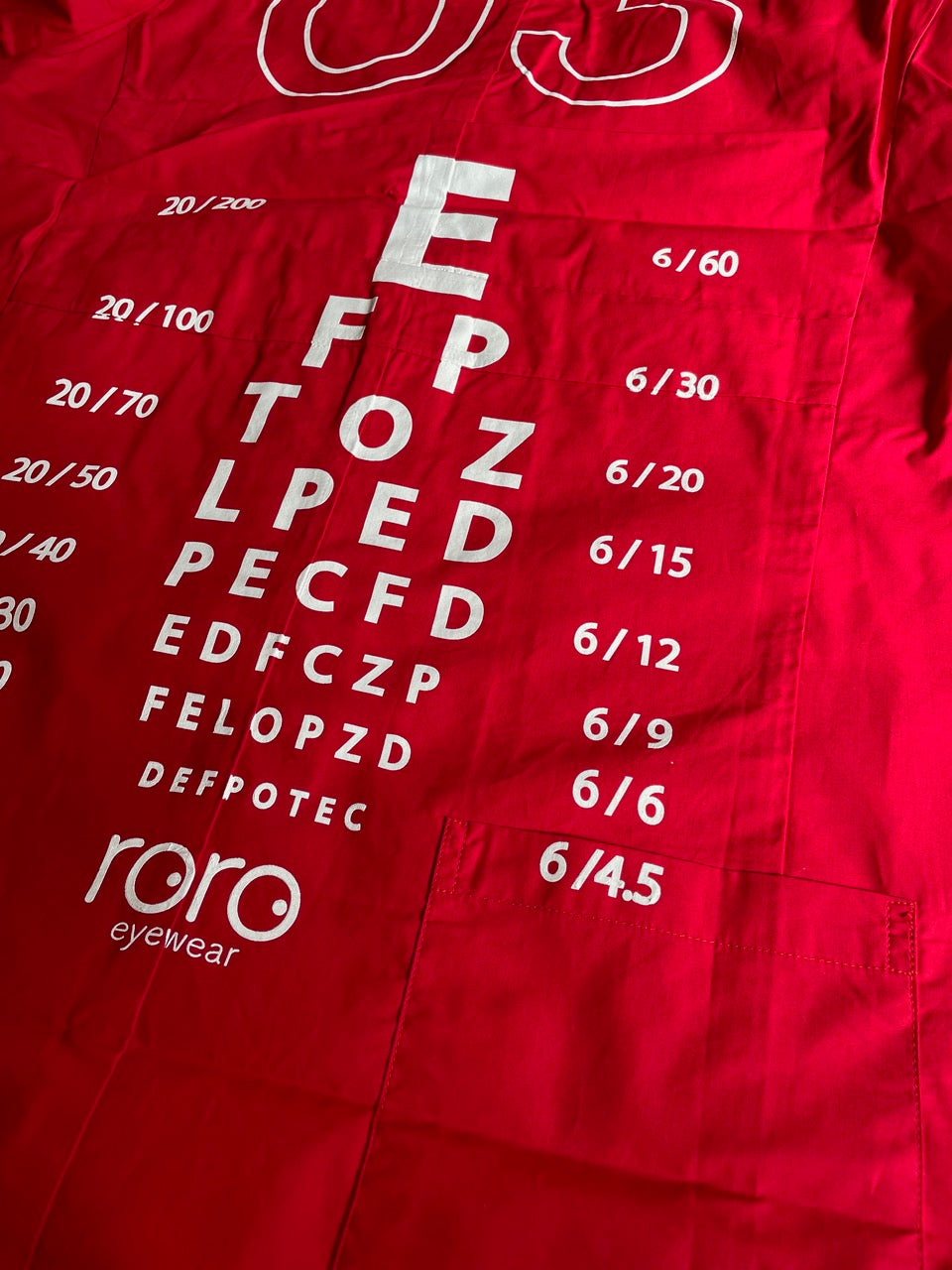 アカイ赤衣 roroeyewear  red coat